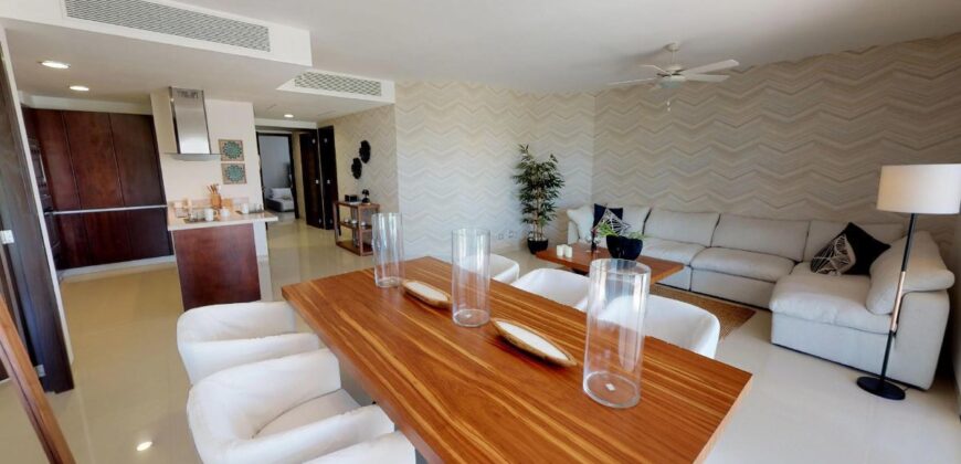 Beachfront apartment in gated community