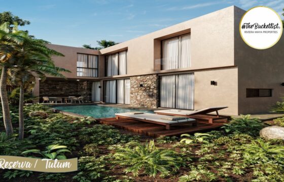 La Reserva / Presale Home/ 4 Bed / Tulum